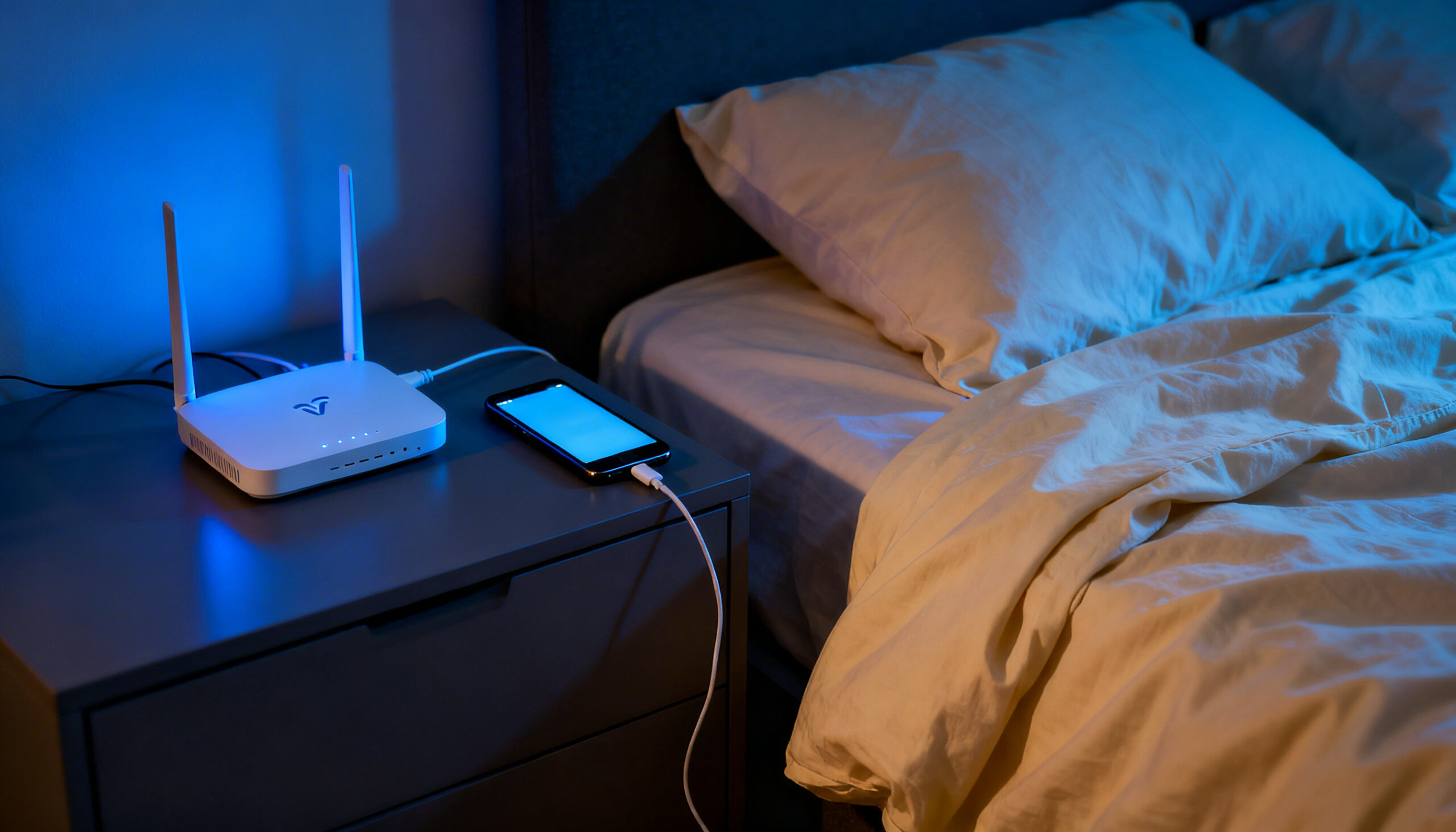 Campos electromagnéticos en casa: tu router, tu móvil y lo que nadie te cuenta