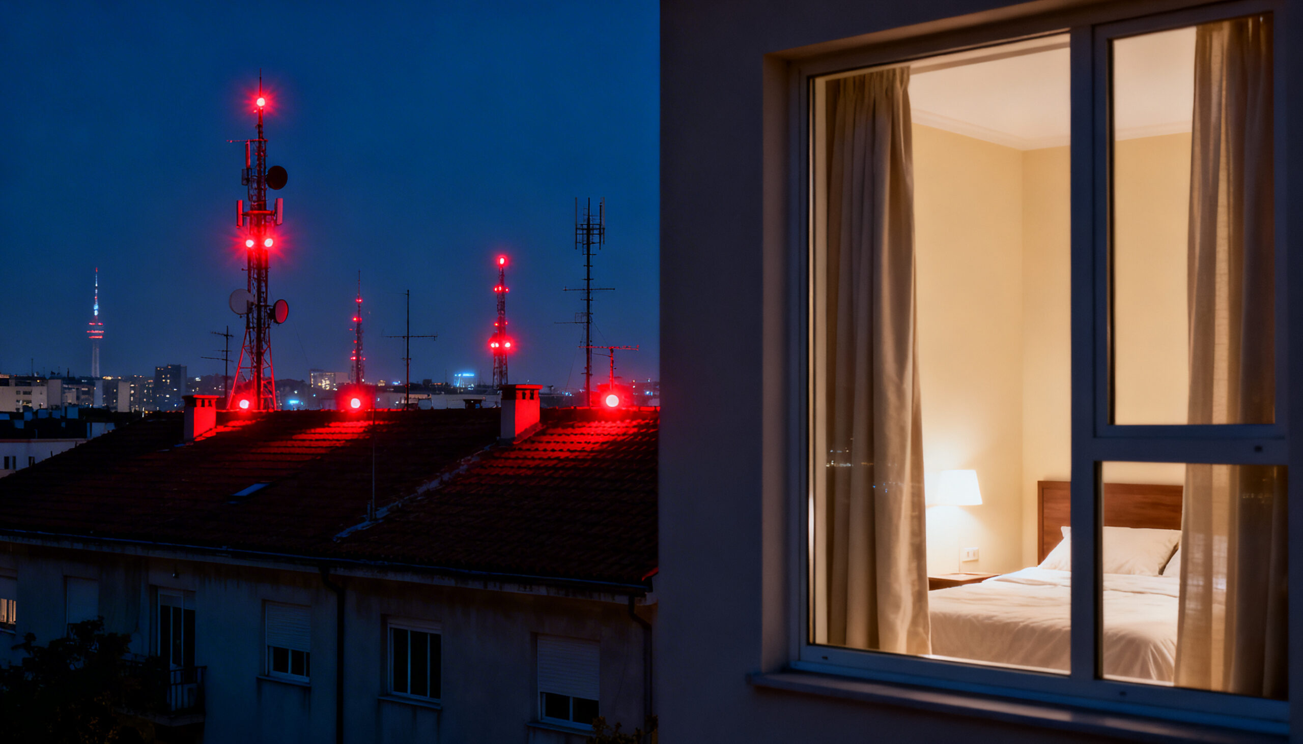 Radiación de Alta Frecuencia: WiFi, 5G, Antenas y Bluetooth — Ficha Técnica